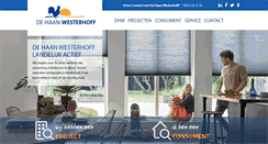 Desktop Screenshot of dehaanwesterhoff.nl